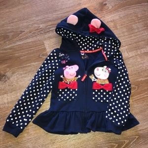 Peppa Pig girls hoodie